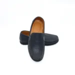 Mocassin bleu marine homme