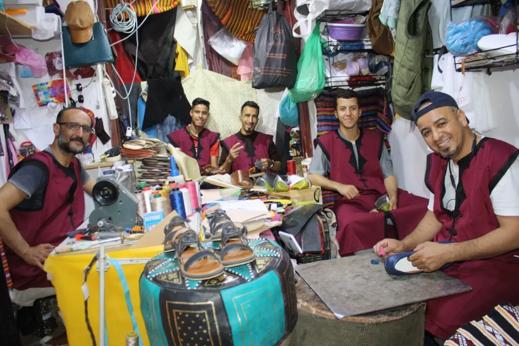 atelier-bagha-shoes l'Artisanat Marocain